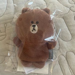 Line Friends Brown Keychain New